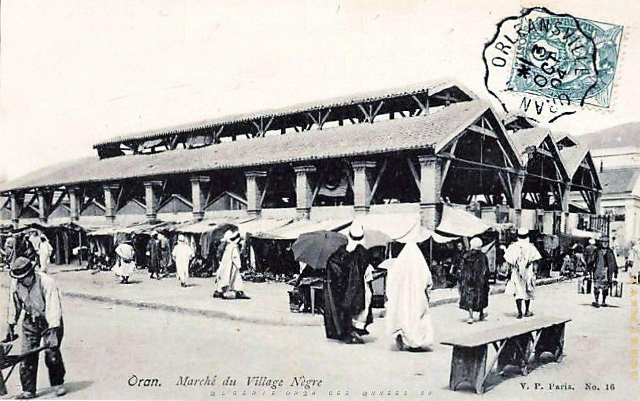 Oran - Village Negre - Marche - 1904.jpg